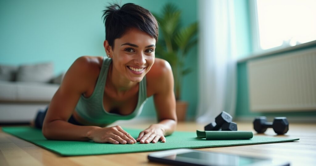 Can you lose belly fat by working out at home?