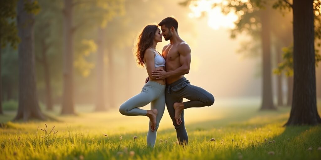 Partner Tree Pose