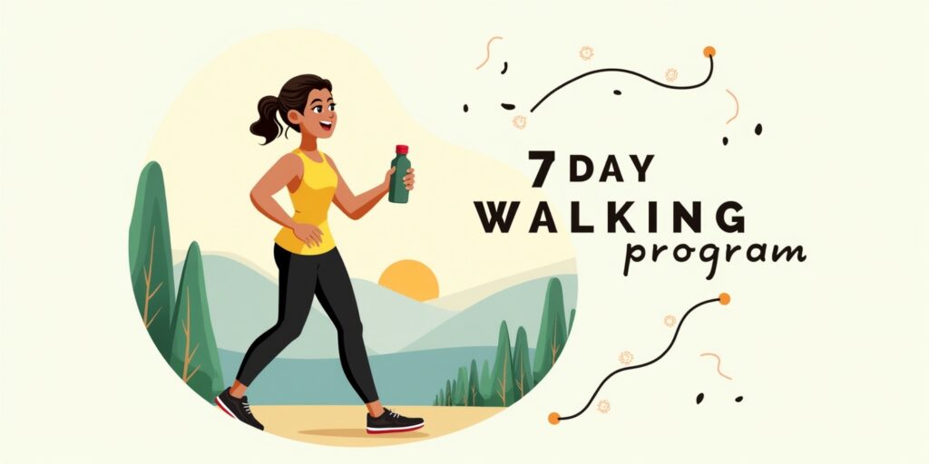 7-Day Walking Program to Help You Lose Weight and Get Fit.