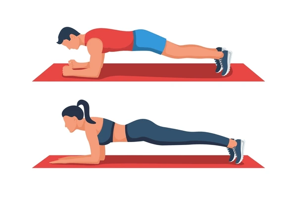 The Double Plank Position