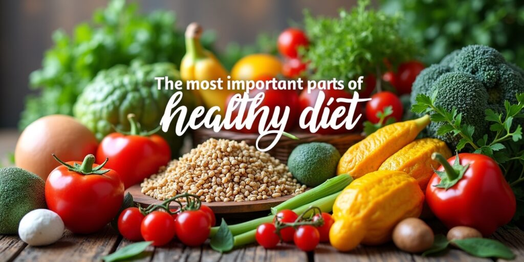The most important parts of a healthy diet