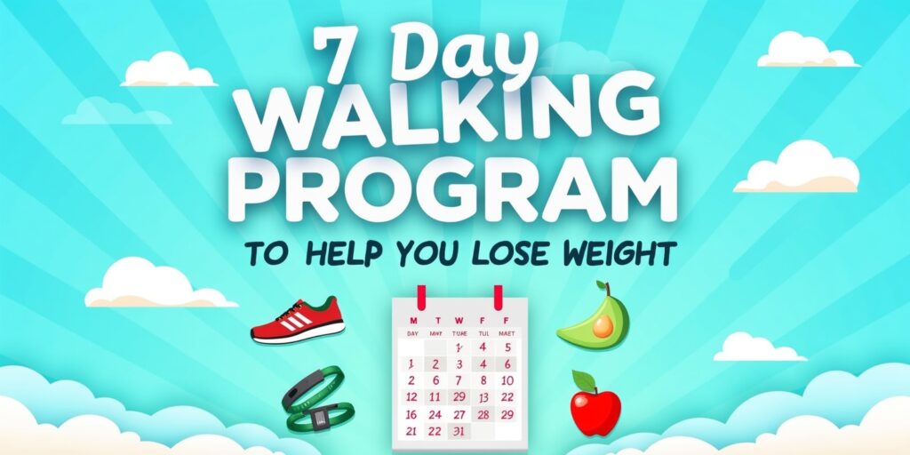7-Day Walking Program to Help You Lose Weight and Get Fit.