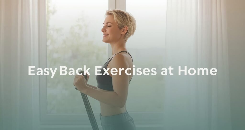 Easy Back Exercises at Home