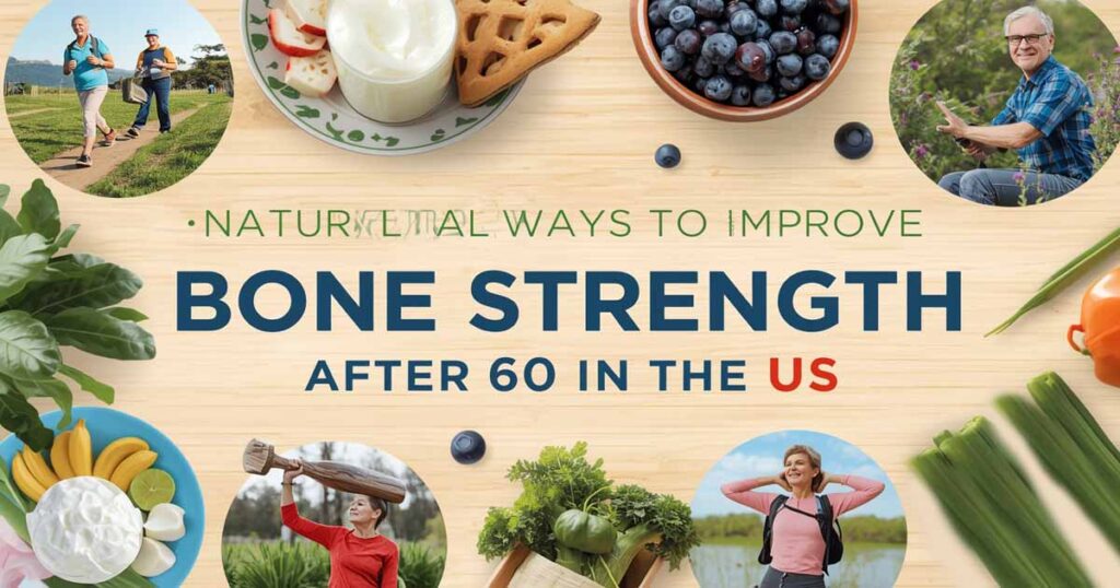 Natural Ways To improve Bone Strength After 60 In The US