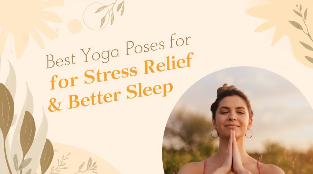 Best Yoga Poses for Stress Relief & Better Sleep