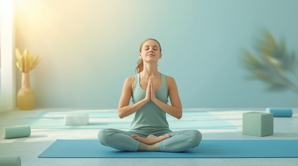 Yoga for Stress Relief & Better Sleep- A Simple Guide for a Calmer Mind and Healthier Life
