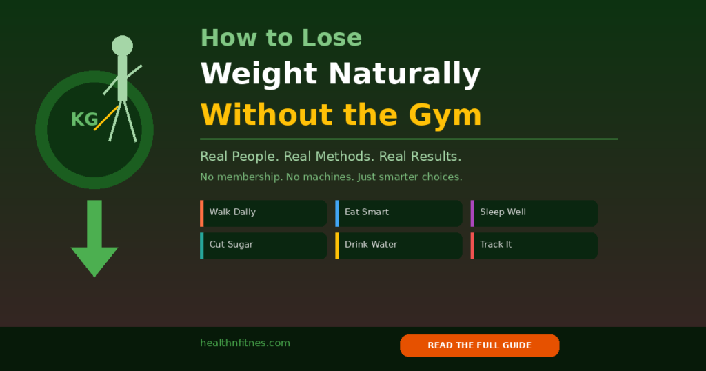 Lose Weight at Home Without Gym